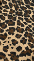 Abito midi chemisier animalier