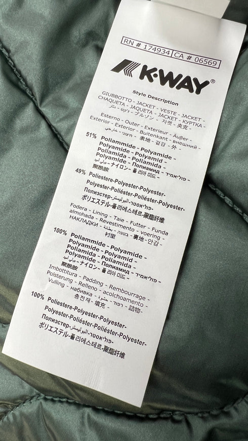 Giubbotto corto cartellino