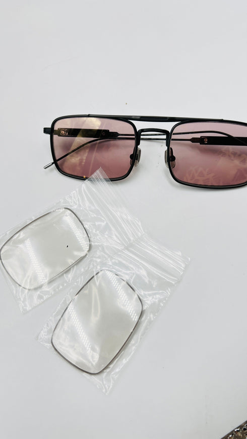 Occhiali da sole rettangolari