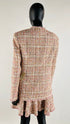 Completo in tweed rosa