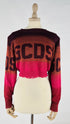 Maglia cropped lurex