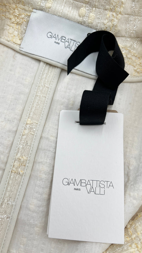 Completo tweed bianco