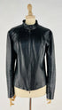 Giacca corta in pelle