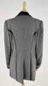Giacca inserti in pelle vintage