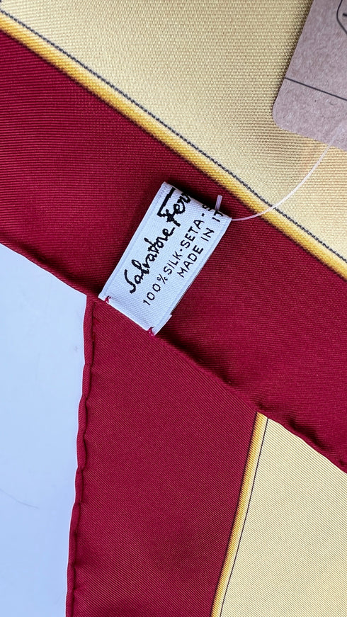 Foulard tigre in seta