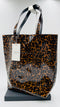 Tote bag animalier con cartellino