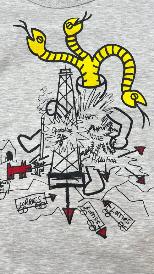 T-shirt stampa Haring