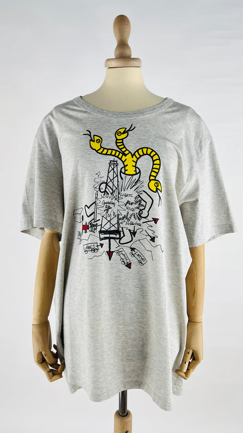 T-shirt stampa Haring