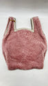 Borsa in shearling rosa