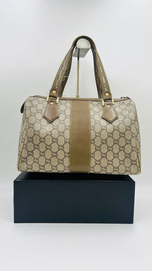 Borsa a bauletto monogram