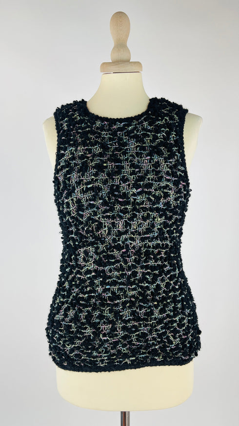 Gilet in maglia bouclé