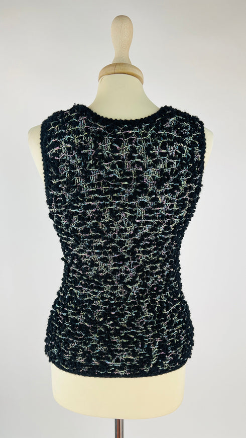 Gilet in maglia bouclé