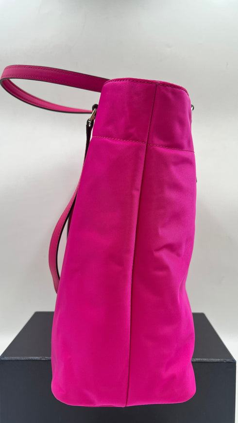 Tote bag fuchsia