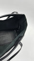 Borsa in pelle a fiori