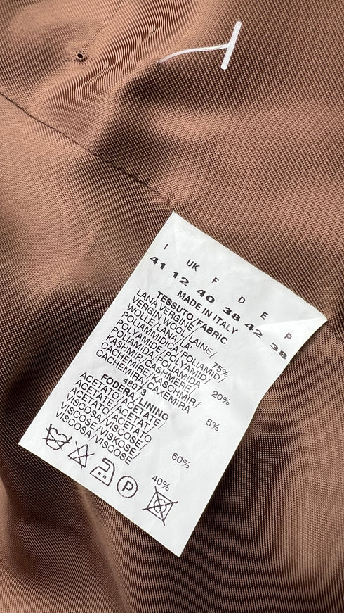 Cappotto con collo pelliccia