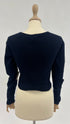 Maglia cropped lana cachemire