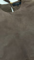 Top in suede