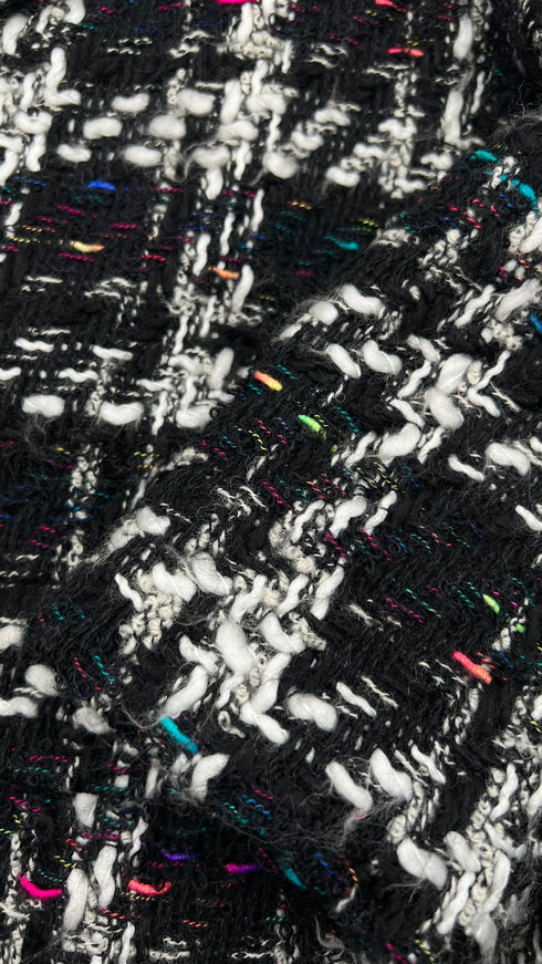 Blazer monopetto in tweed