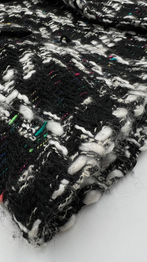 Blazer monopetto in tweed