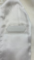 Blazer in pelle bianco