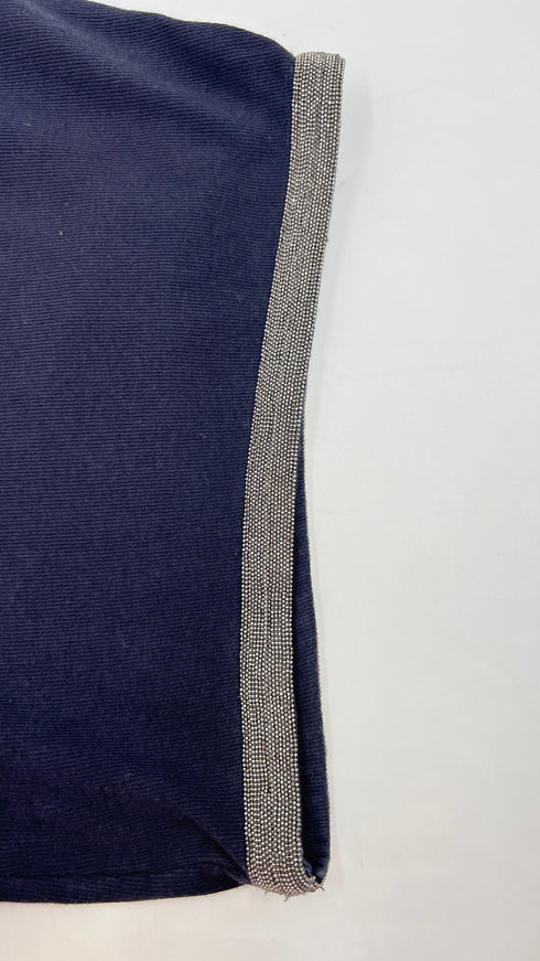 T-shirt in jersey blu