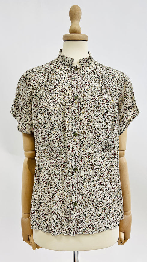 Camicia stampa astratta