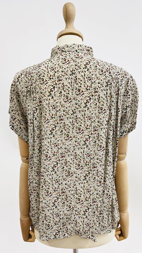 Camicia stampa astratta