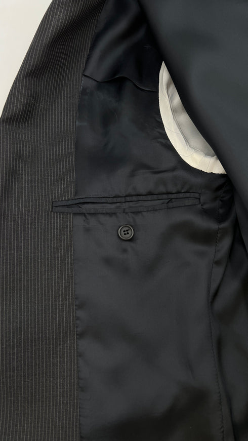 Blazer gessato monopetto