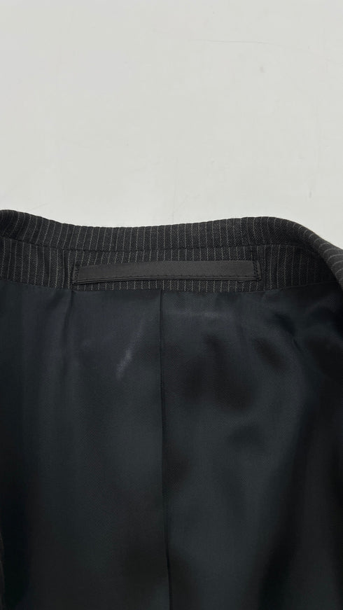 Blazer gessato monopetto