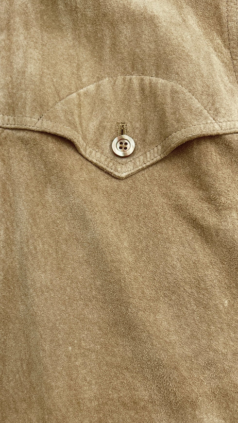 Camicia in suede