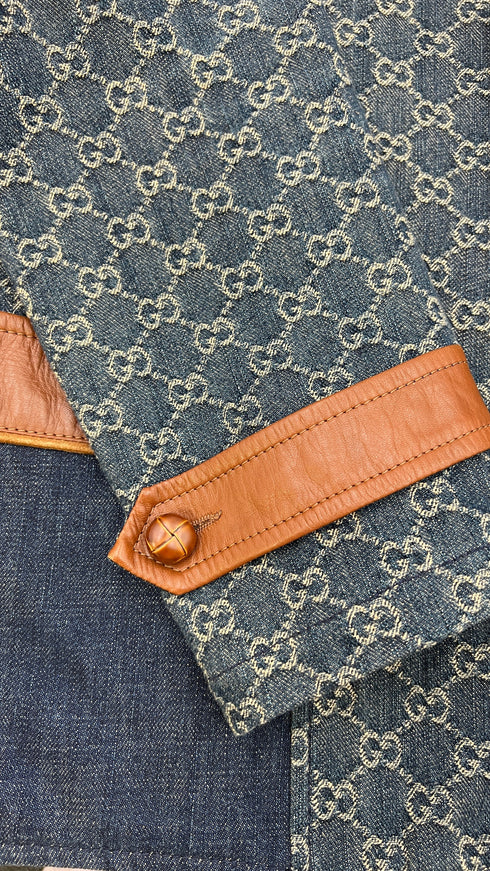Giacca denim Eco Washed GG