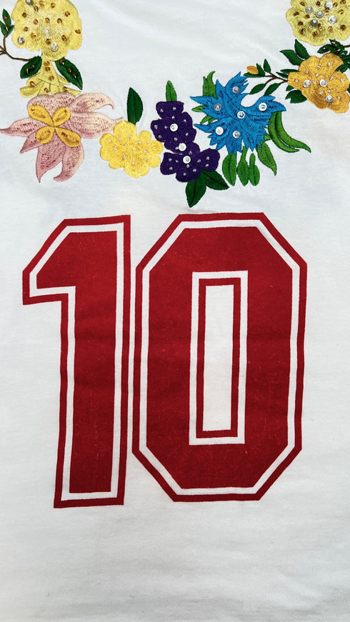 Canotta firoi ricamati