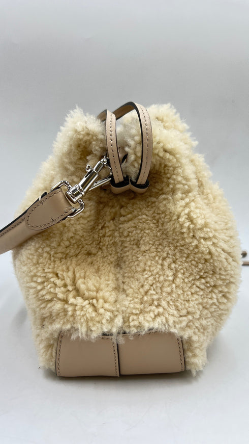 Borsa in shearling
