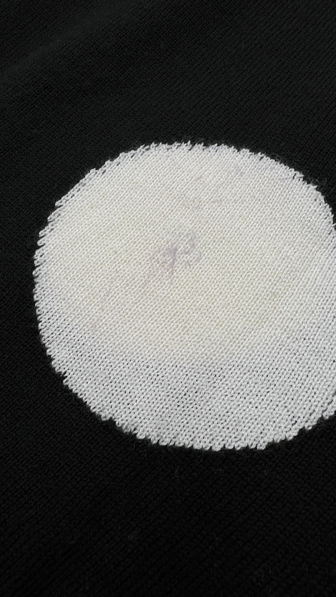 Maglia girocollo a pois