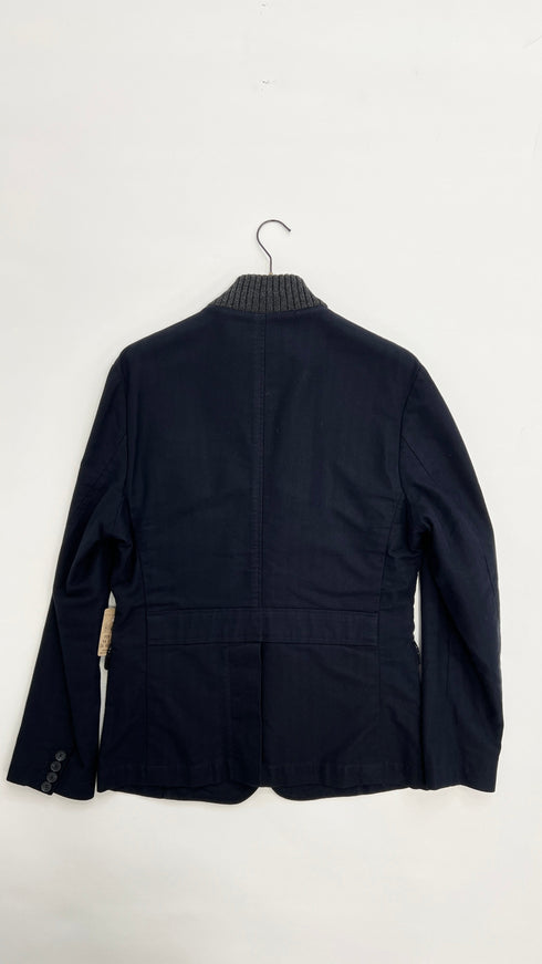 Giacca corta blu