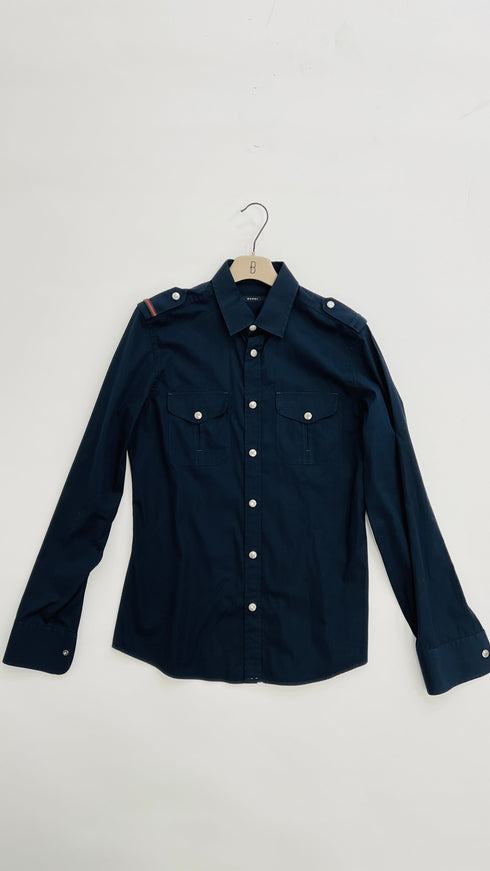 Camicia regular blu