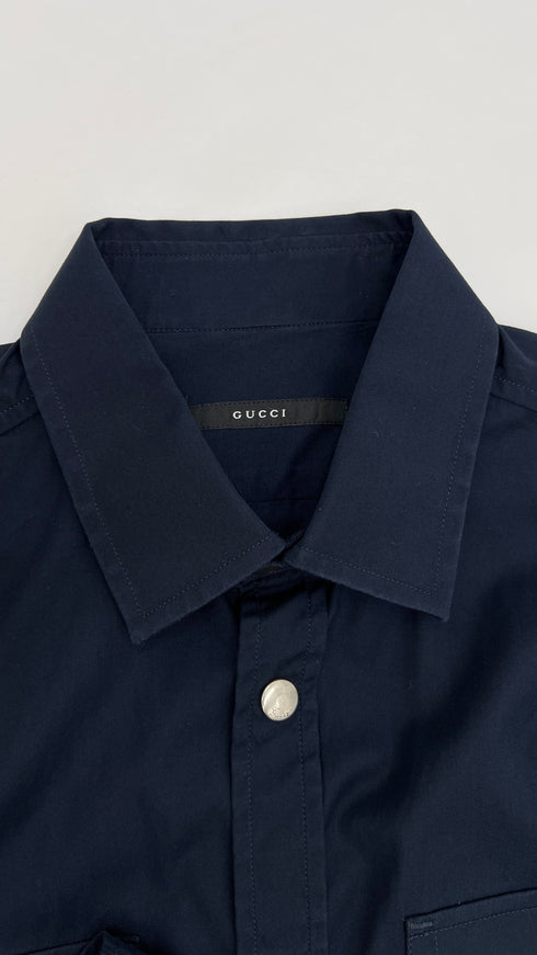 Camicia regular blu