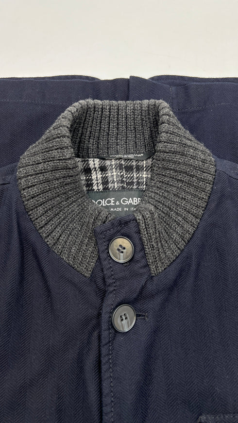 Giacca corta blu