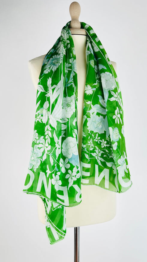 Foulard a fiori