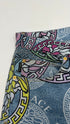 Jeans stampa medusa