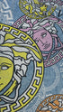 Jeans stampa medusa