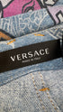 Jeans stampa medusa