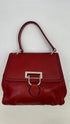Borsa in pelle rossa