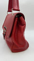 Borsa in pelle rossa