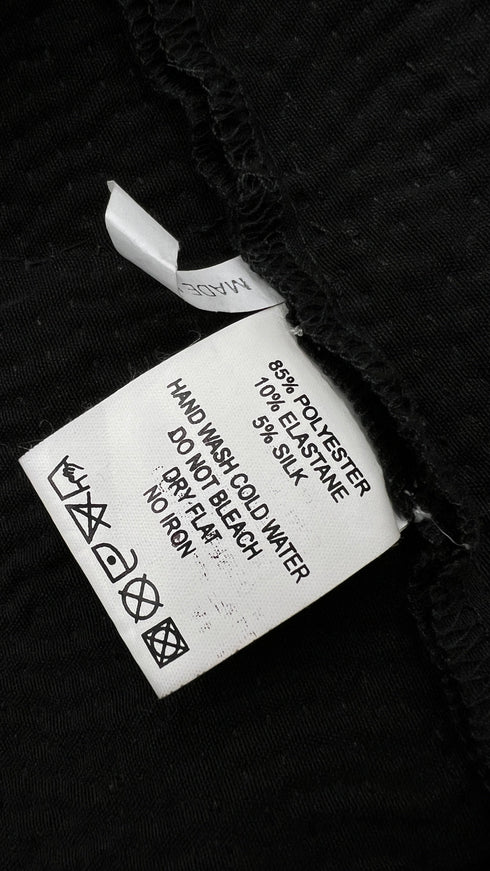 Blazer paillettato nero