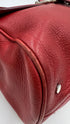 Borsa in pelle rossa