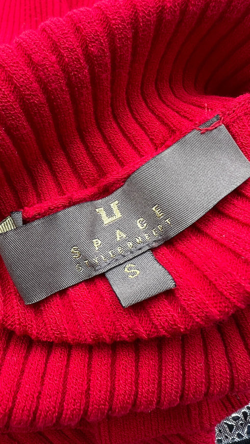 Maglia stretch a costine