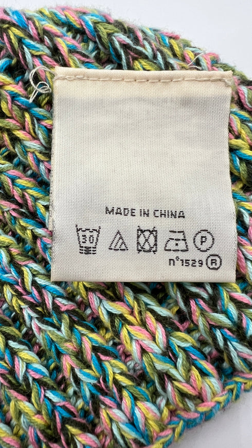 Sciarpa maglia multicolor