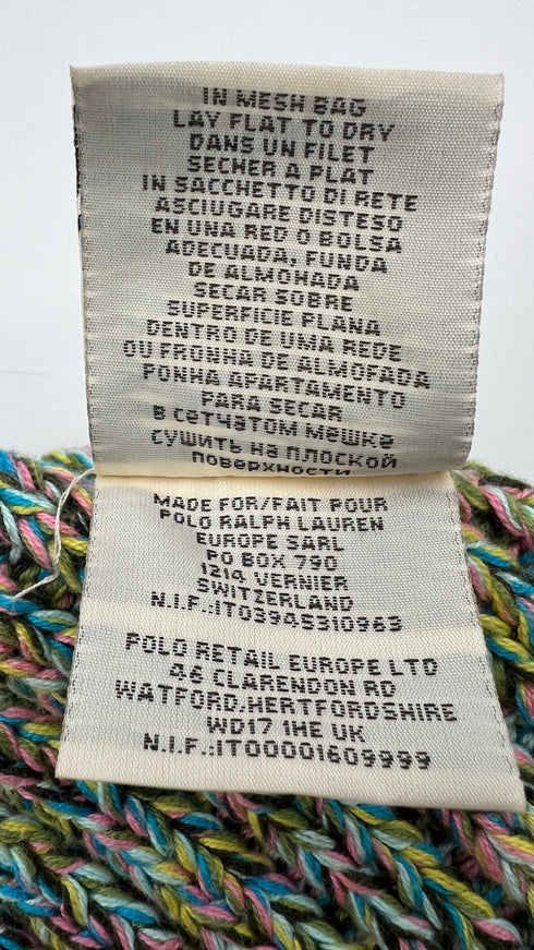 Sciarpa maglia multicolor