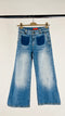 Jeans a gamba larga